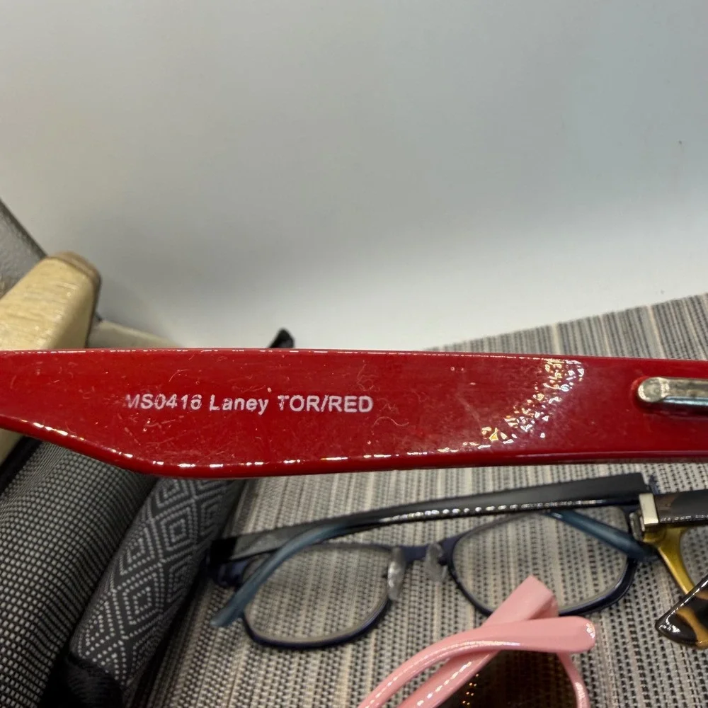 Foster Grant Reading Glasses Sunglasses Lot 6 Pairs Navy Tortoise Red Purple